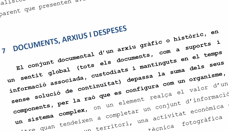 Curs de Taxació de Documents (fons, col·leccions, arxius i biblioteques) Segona edició